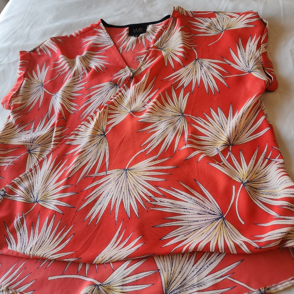W5 Large Orange Blouse